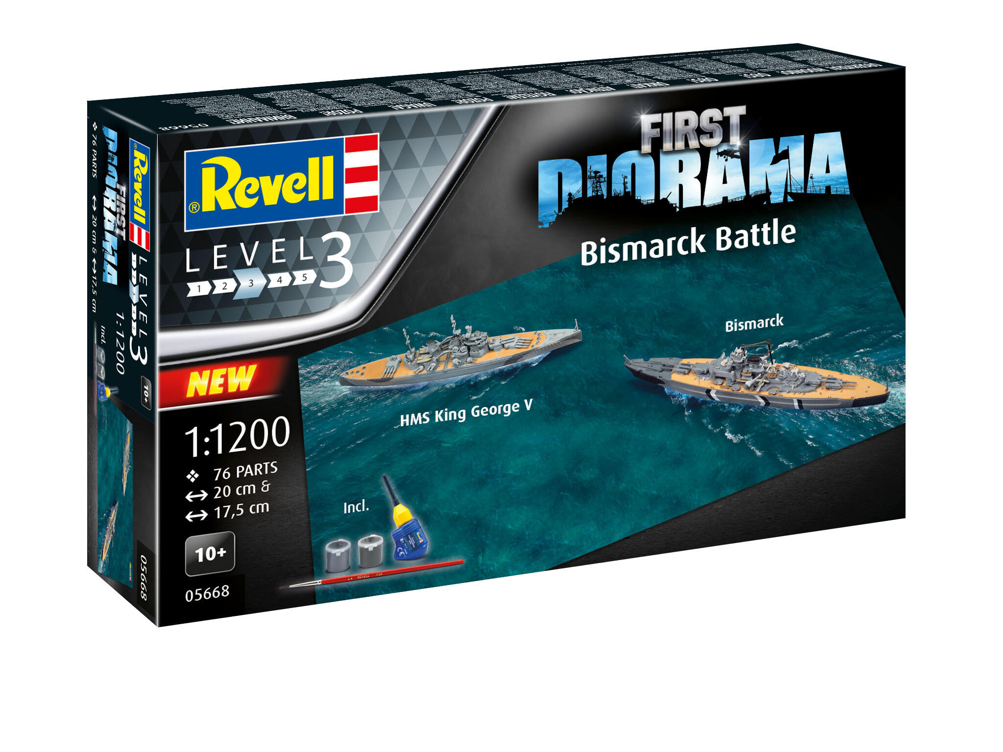 Bataille Bismarck - 1er Set Diorama