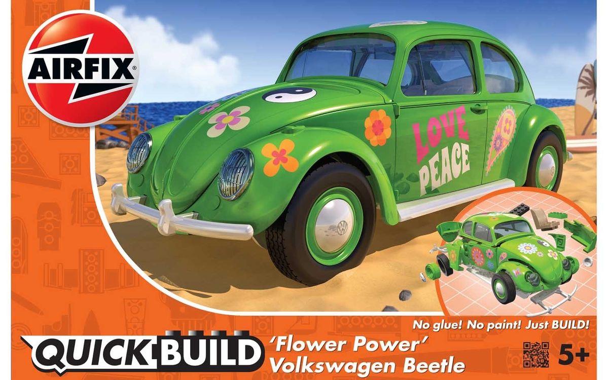 VW Coccinelle Flower-Power - série QUICKBUILD