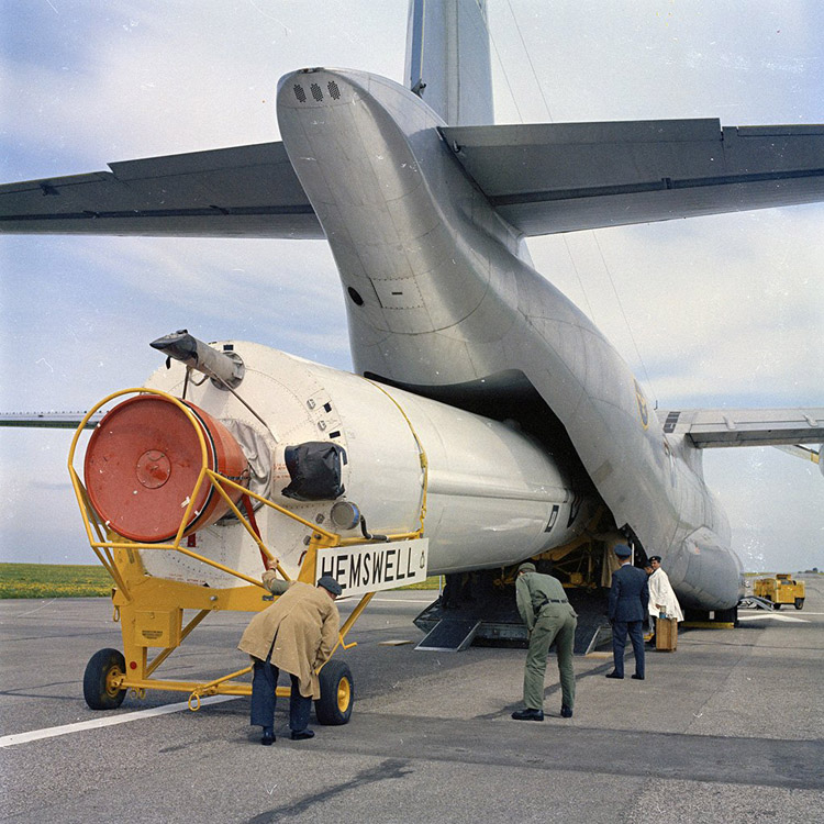 Douglas C-133A w/PGM-17 Thor IRBM