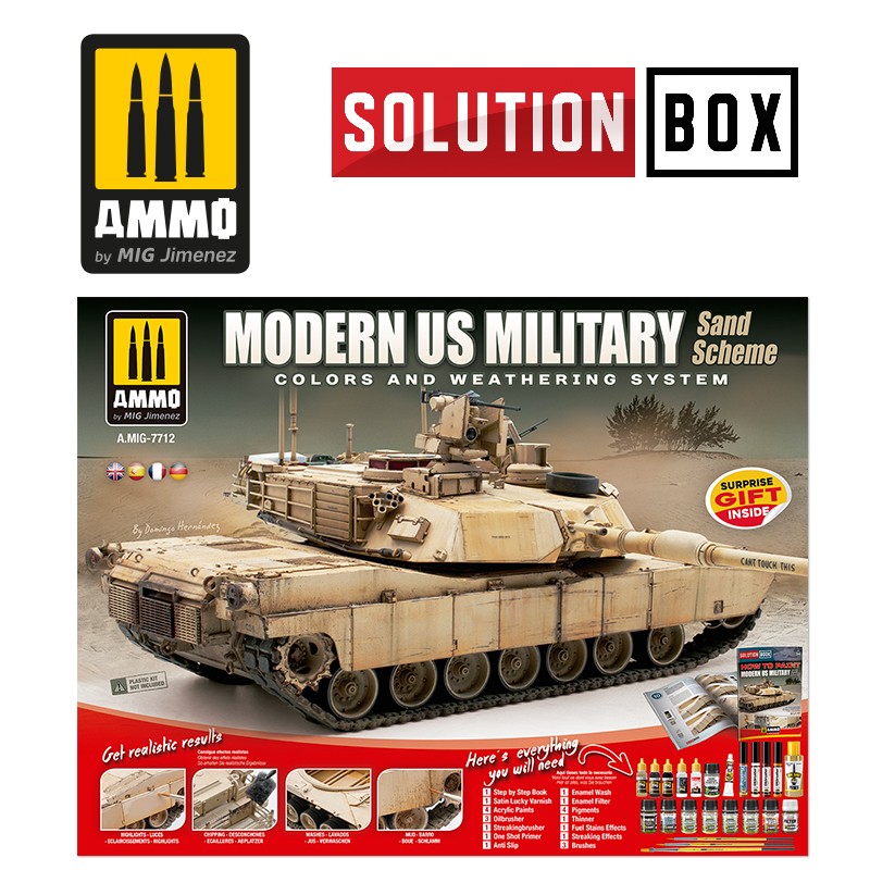 SOLUTION BOX #16 – MODERN US MILITARY SAND SCHEME