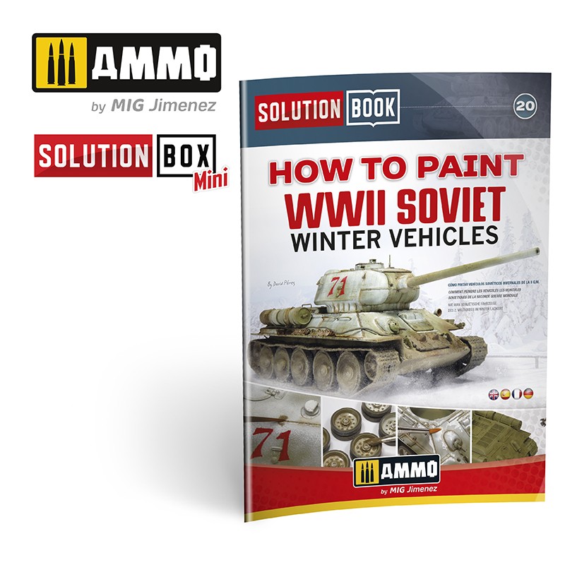 SOLUTION BOX  MINI #20 – HOW TO 20PAINT WWII SOVIET WINTER VEHICLES